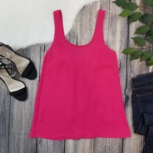 Everly He Loves Me So Bow Tie Coral Tank Top